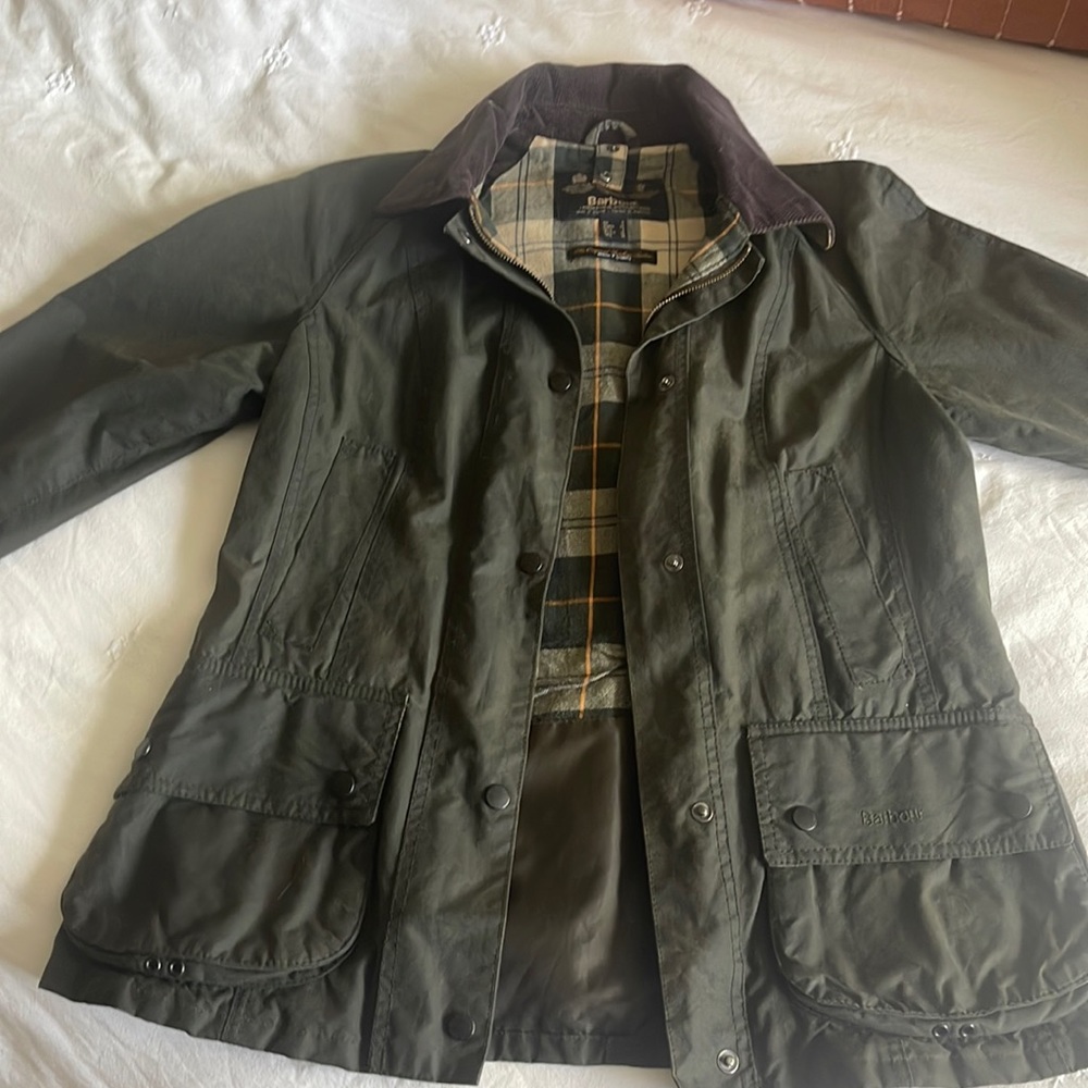Barbour jacket, US size 4, excellent condition, no issues or marks